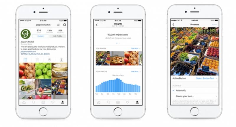 Instagram-Marketing business-tools, Online-Business