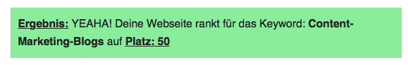 List Post schreiben