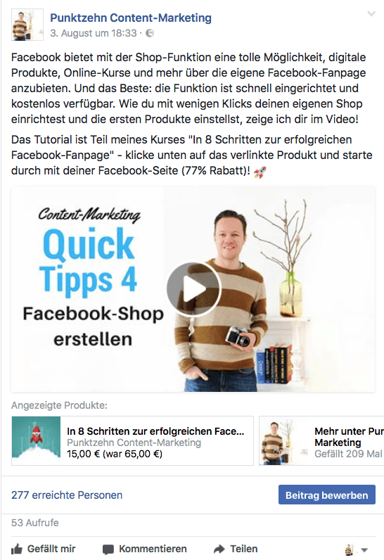 Facebook Shop erstellen Facebook Shop erstellen