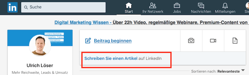 LinkedIn Unternehmensprofil LinkedIn Unternehmensprofil