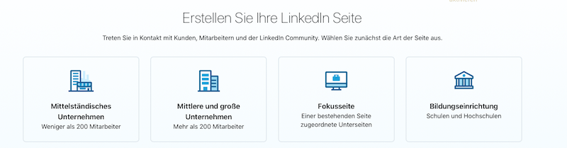 LinkedIn Unternehmensprofil LinkedIn Unternehmensprofil