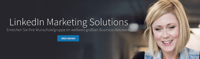 LinkedIn Marketing Solutions für Unternehmensprofile