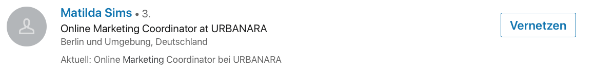 LinkedIn Kontakte dritter Grad LinkedIn Kontakte dritter Grad