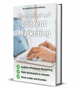 Mockup Content Marketing Buch Blog