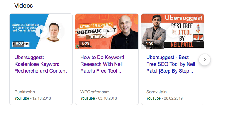 Video Marketing SERPS Video Marketing