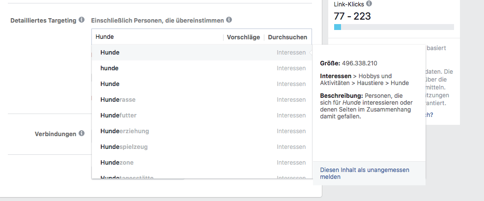 Facebook Veranstaltung Targeting2 Facebook Veranstaltung Targeting2