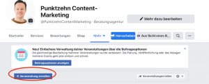 Facebook Veranstaltung erstellen