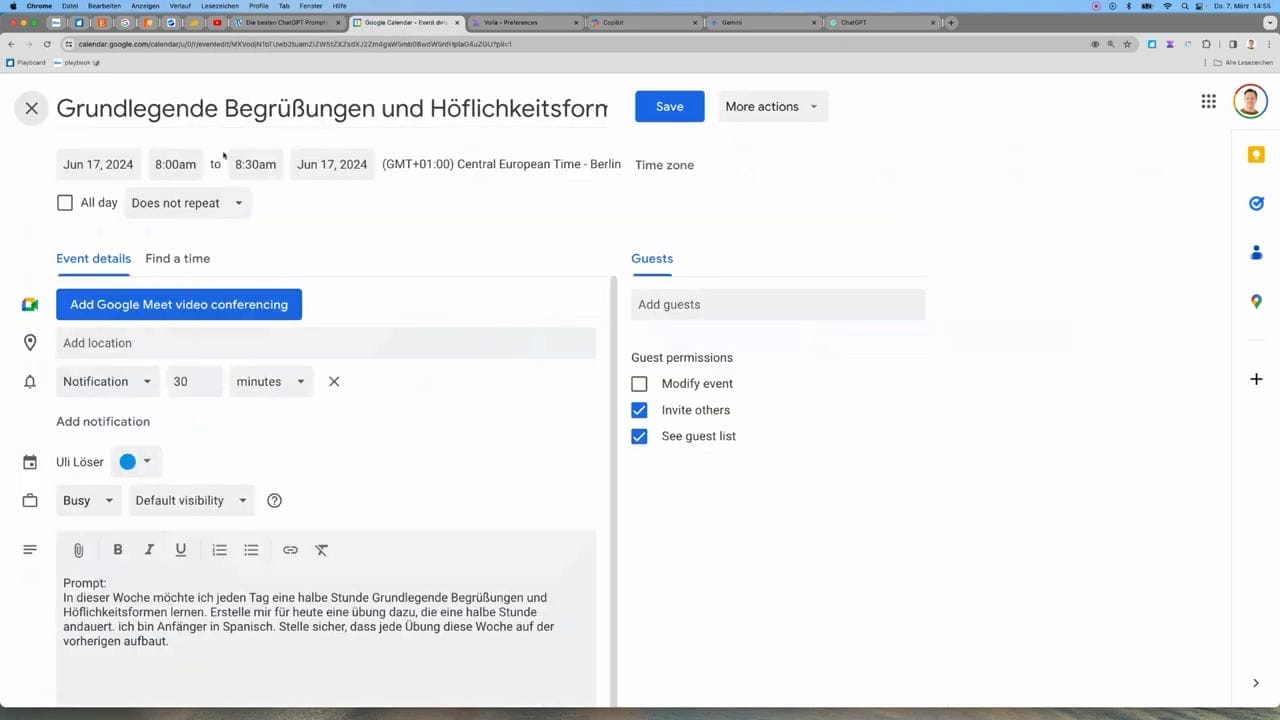 Sprachen lernen mit KI